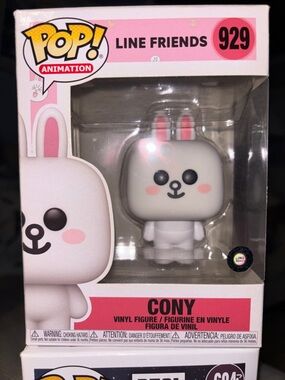 Funko Pop! Animation Line Friends Cony Vinyl Figure - White, Pink, Black